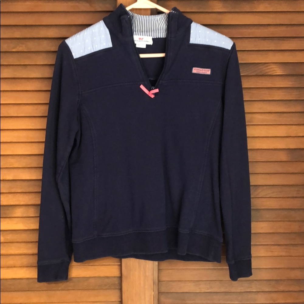 Navy Blue Vineyard Vines Shep Shirt